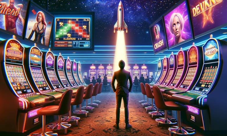 Live dealer spinning Lightning Roulette wheel